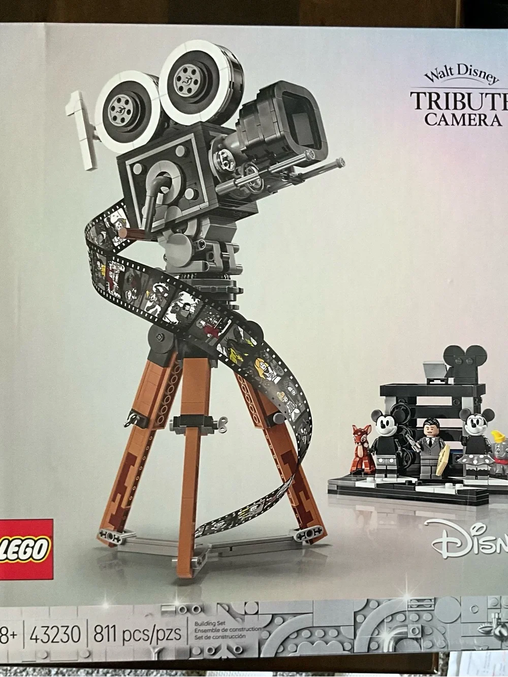 Lego Disney Tribute Camera in Brown, Black and White